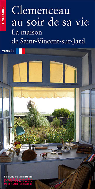 La maison de Clemenceau à Saint-Vincent sur jardin