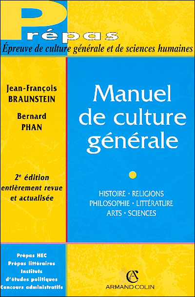 Manuel de culture générale