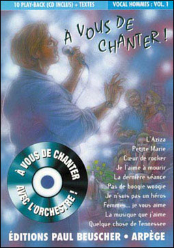 A vous de chanter vocal homme,1 + cd - Collectif - Livre CD