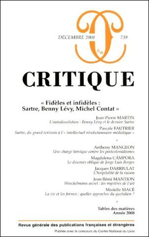 Revue critique 739 -  Collectif - broché