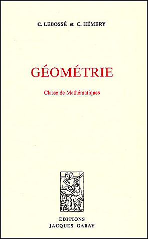 Geometrie. classe de mathematique