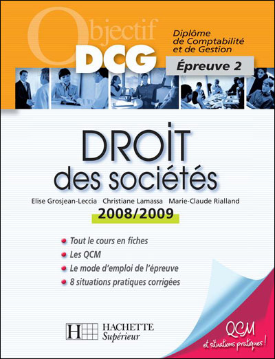 Objectif DCG - Droit des sociétés