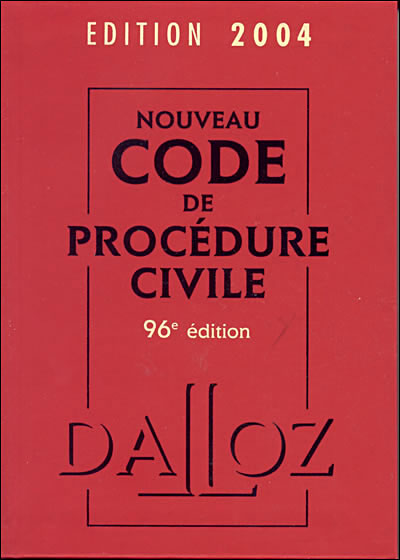 Nouveau code de procédure civile