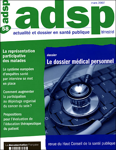 Le dossier médical personnel