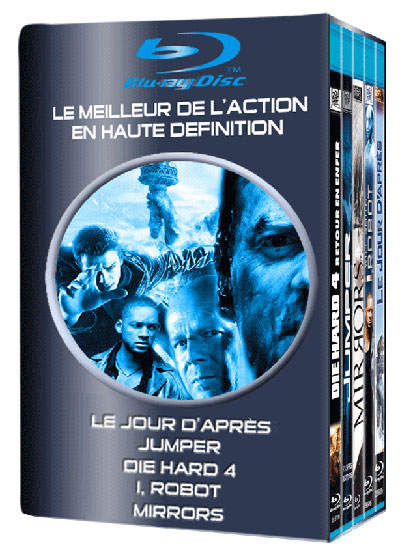Jumper - Die Hard 4 - Le Jour d'après - Mirrors - I, Robot - Starter Pack