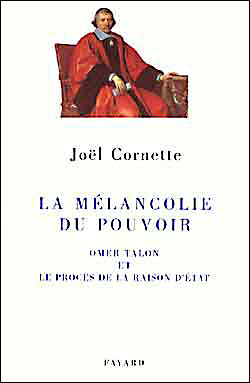 Melancolie du pouvoir omer talon et le proces de la raison