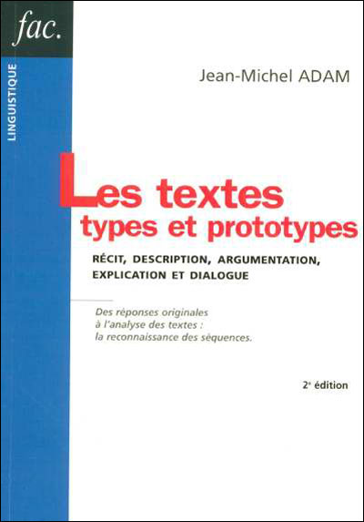 Les textes : types et prototypes