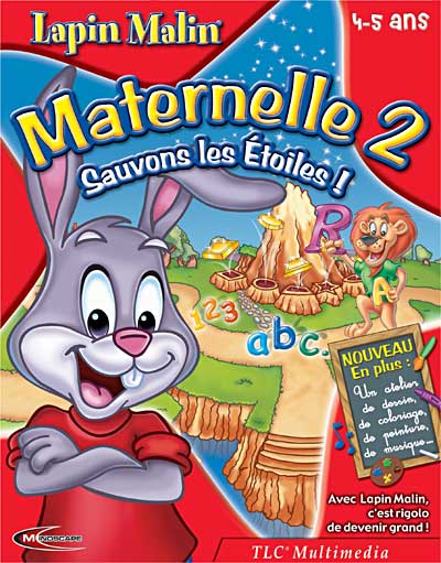 Mindscape France Lapin Malin Maternelle 2 : Sauvons Les Étoiles
