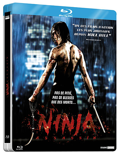 Blu-Ray + DVD Ninja Assassino Rain Naomie Harris Original James McTeigue