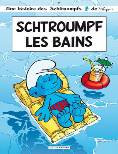 Schtroumpf les bains