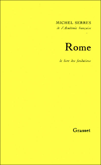 Rome le livre des fondations