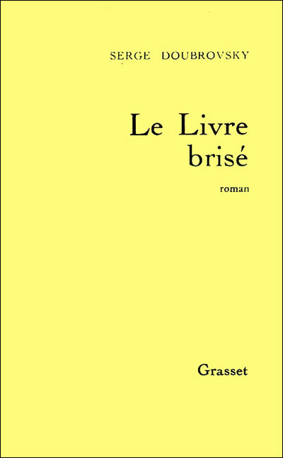 LE LIVRE BRISE