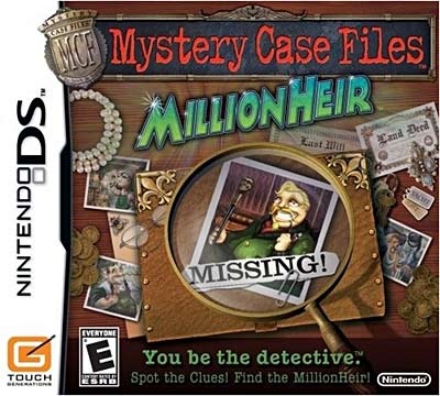 Mystery Case Files, Millionheir Ds