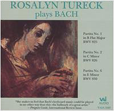 Rosalyn Tureck joue Bach, Volume 1