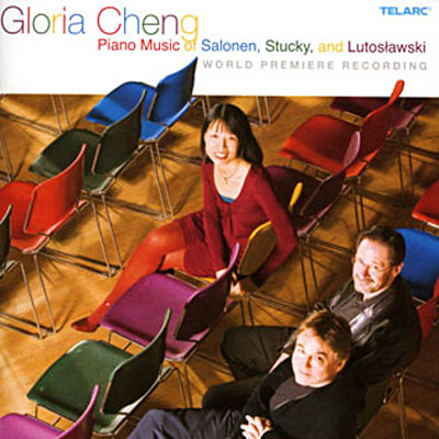 Piano music of Salonen Stucky and Lutoslawski