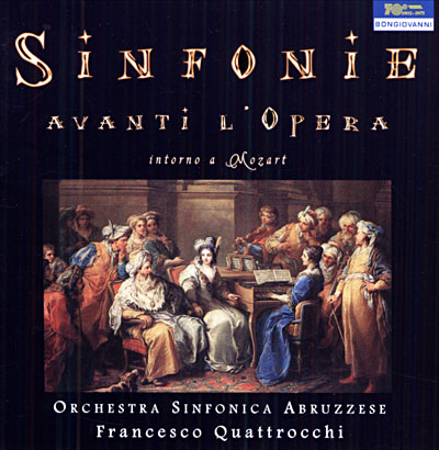 Sinfonie avanti l opera