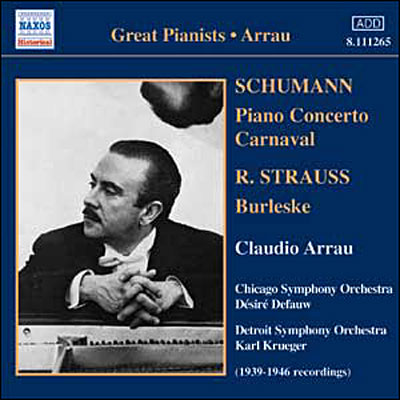 Carnaval Op.9 et Concerto pour piano Op.54 - Burleske