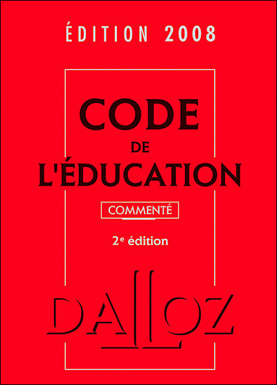 Code de l'éducation commenté