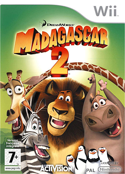 Jeux Wii Activision Madagascar 2