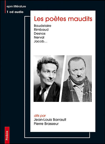 Les poètes maudits -  Collectif - Texte lu (CD)