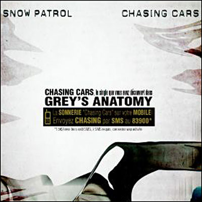 Chasing Cars Partitions, Snow Patrol