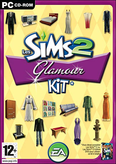 Les Sims 2 - Kit Glamour
