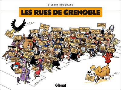 Les rues de Grenoble en BD