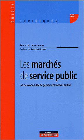 Les marchés de services publics