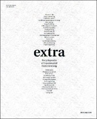 EXTRA ENCYCLOPAEDIA OF EXPERIMENTAL PRINT FINISHING