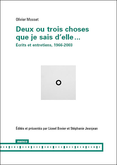 Deux Ou Trois Choses Que Je Sais D’elle… - Écrits Et Entretiens, 1966 ...