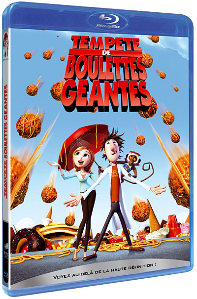 Tempête de boulettes géantes - Blu-Ray