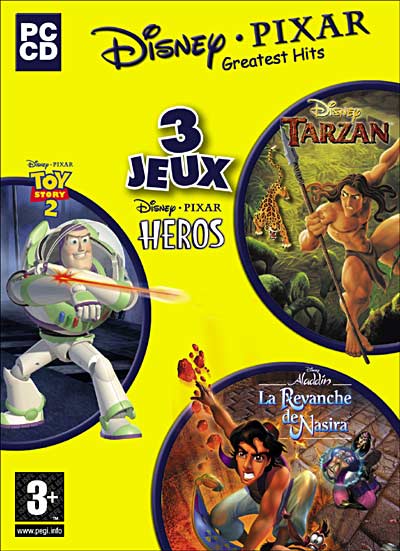 Coffret Disney - 3 Jeux Heros
