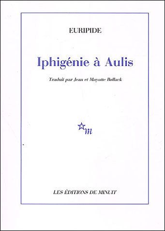 Iphigénie à Aulis -  Euripide - (donnée non spécifiée)