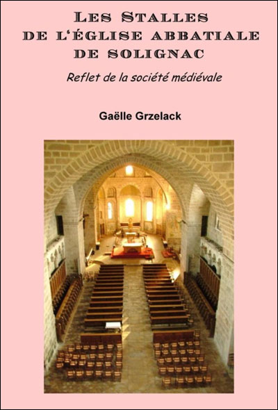 Les stalles de l'église abbatiale de Solignac