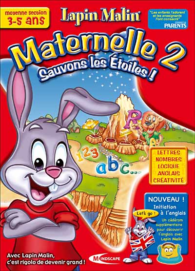 Lapin Malin Maternelle 2 - Sauvons Les Etoiles ! - Version 2006-2007