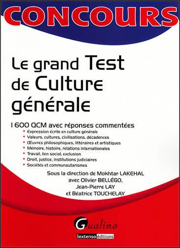 Le grand test de culture générale