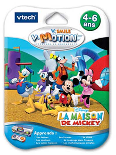 Jeu V-Smile : La Maison de Mickey