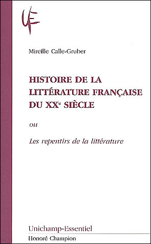 Histoire de la littérature française du 20ème siècle