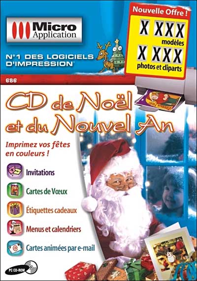 CD de Noël et du Nouvel An