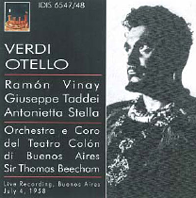 Otello - teatro colon buenos aires 1958