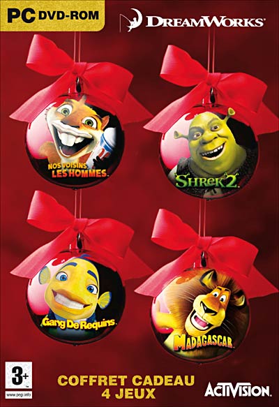 Hermanex Coffret 4 Jeux Noël Dreamworks