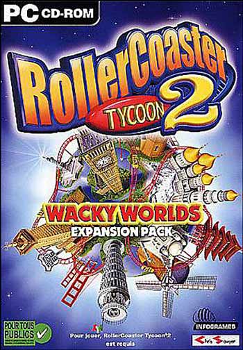 Roller Coaster Tycoon 2 - Wacky World Expansion Pack 1