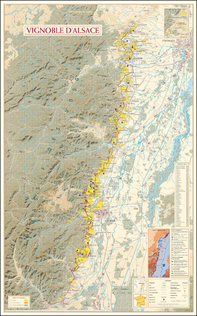 Vignoble d'Alsace -  Collectif - Grand format