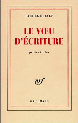 Le Vœu d'écriture