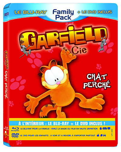 Garfield & Cie Volume 3 Le chat perché Combo Blu-ray + DVD