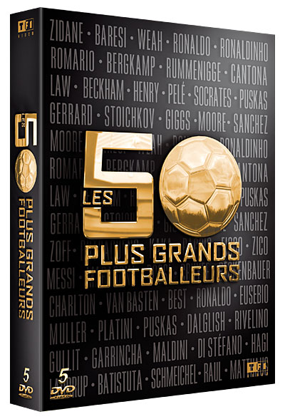 Les 50 plus grands Footballeurs du Monde - Coffret