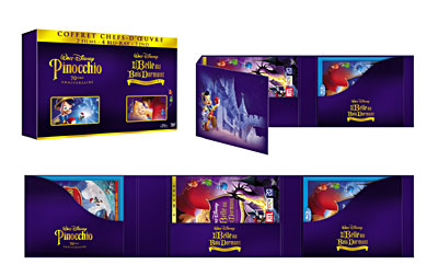 Pinocchio - La Belle au Bois Dormant - Blu-Ray