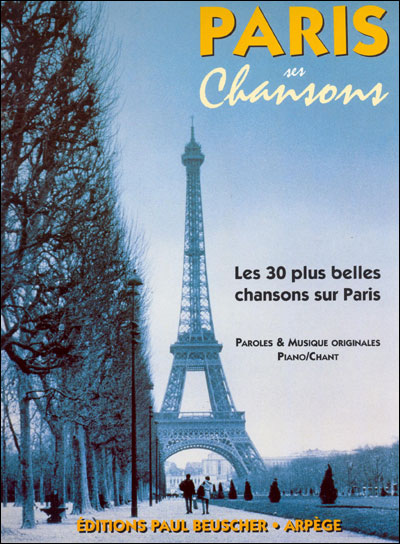 Paris ses chansons - Collectif - broché