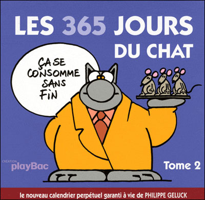 Le Chat Coffret Volume 2 Tome 2 Calendrier Les 365 Jours Du Chat Philippe Geluck Achat Livre Fnac