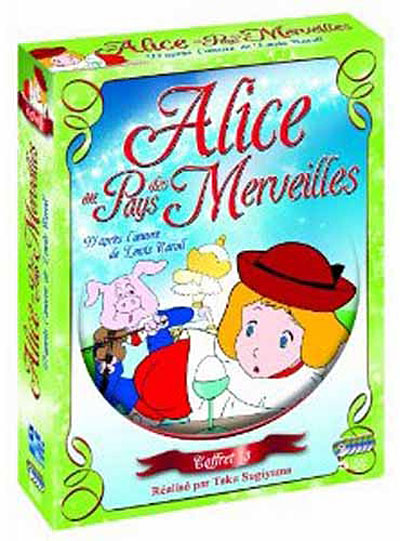 ALICE AU PAYS DES MERVEILLES-COFFRET-3 DVD-VF